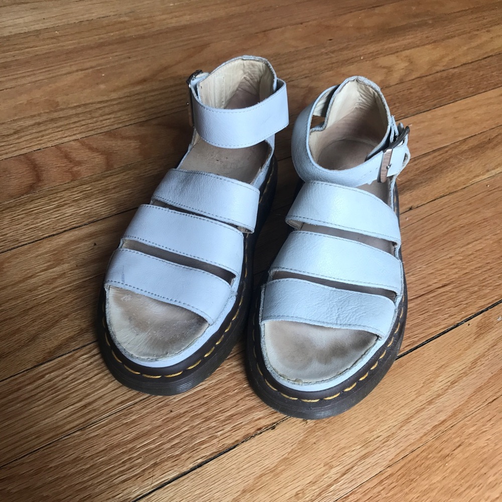Dr. Martens Clarissa Sandal Baby Blue UK 4